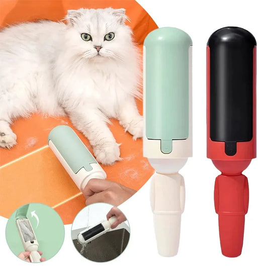 PurrClean Tech™ | - Rouleaux Anti-Peluches 3-en-1 pour Animaux de Compagnie