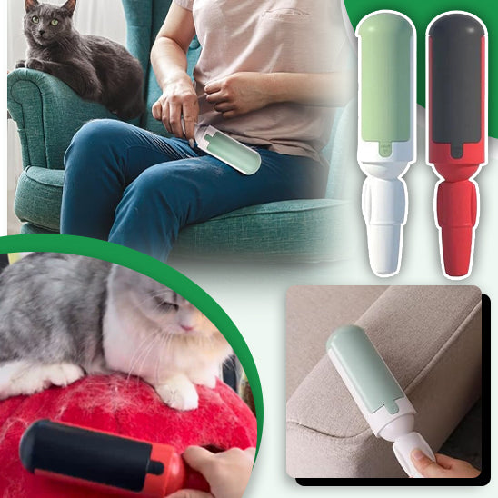 PurrClean Tech™ | - Rouleaux Anti-Peluches 3-en-1 pour Animaux de Compagnie