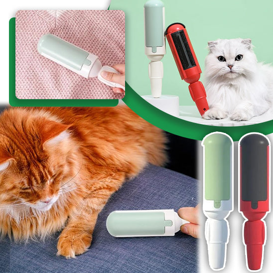 PurrClean Tech™ | - Rouleaux Anti-Peluches 3-en-1 pour Animaux de Compagnie