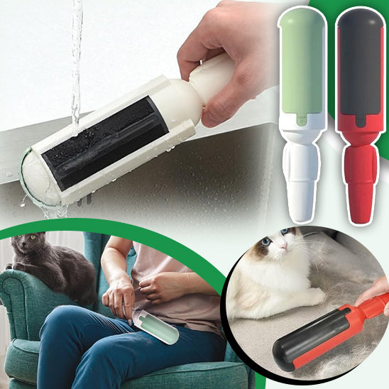 PurrClean Tech™ | - Rouleaux Anti-Peluches 3-en-1 pour Animaux de Compagnie