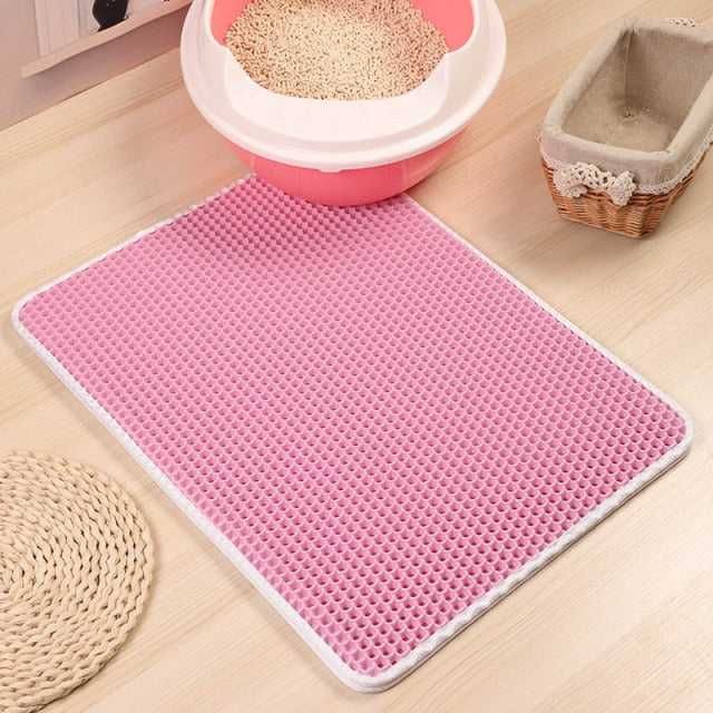 EasyClean | Tapis pour Litière de Chat à Double Couche